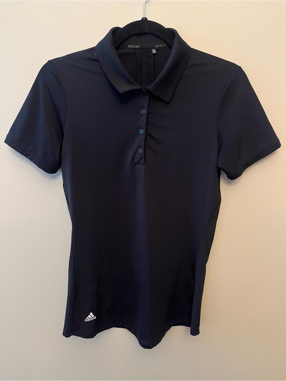 Adidas Primegreen Short Sleeve Golf Polo Women's Size Small Black